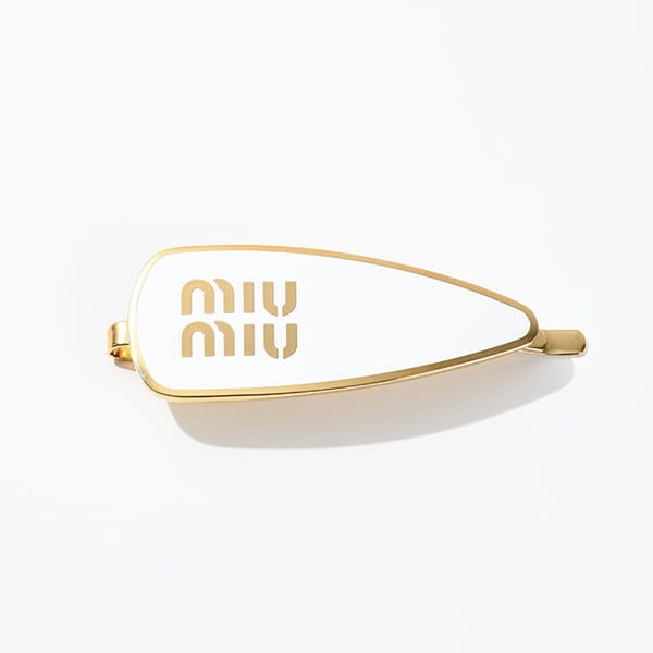 ミュウミュウ エナメルメタル ヘアクリップ 大阪 鶴橋 スーパーコピー 2色 miu00001