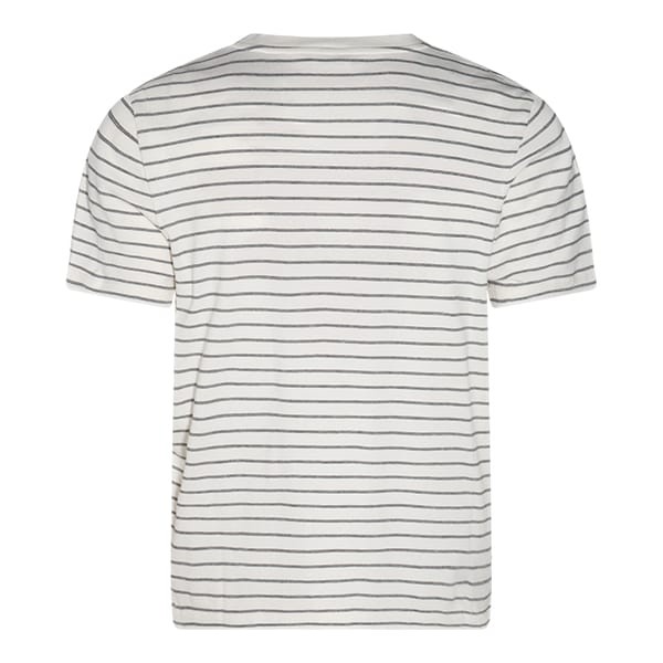 セリーヌ Triomphe クルーネックTシャツ パロディ ストライプ 2X66H680I01GB