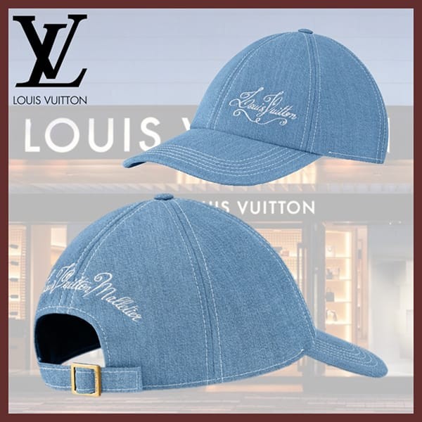 ルイヴィトン キャップ LV デニム ロゴ 南大門 スーパーコピー M7533M