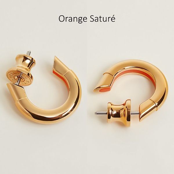 【エルメス】 シングルピアス コピー《サボット》 sabot メタル 馬蹄型h08031