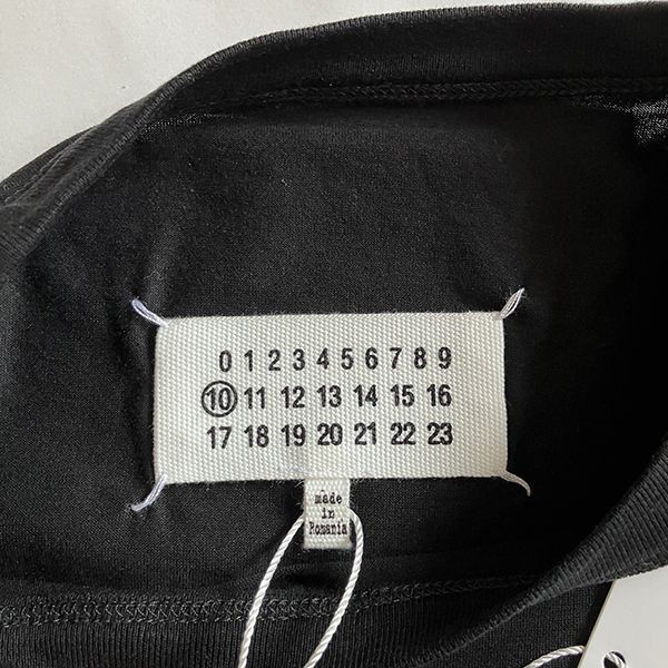 マルジェラ tシャツ 偽物 レギュラーフィットコットンロゴ tシャツ s30gc0701s22816900