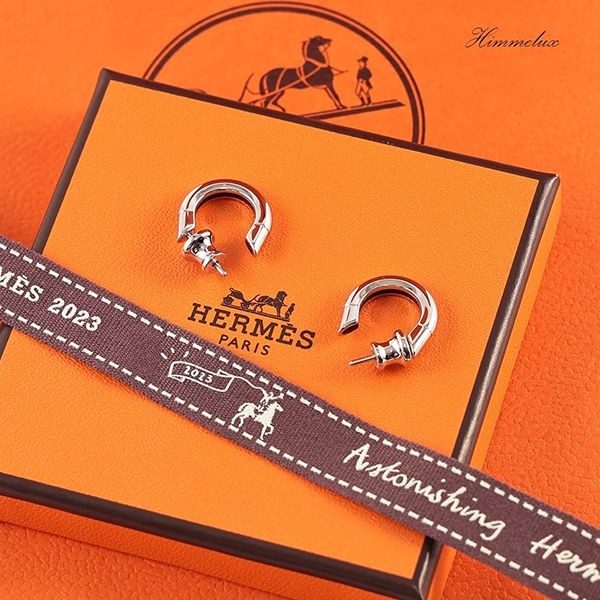 【エルメス】 シングルピアス コピー《サボット》 sabot メタル 馬蹄型h08031
