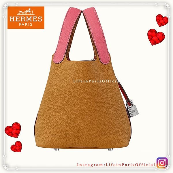 エルメス ピコタン n級品 ロック18pm レアなダブルカラーh08034