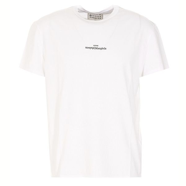 マルジェラ tシャツ 偽物 レギュラーフィットコットンロゴ tシャツ s30gc0701s22816900