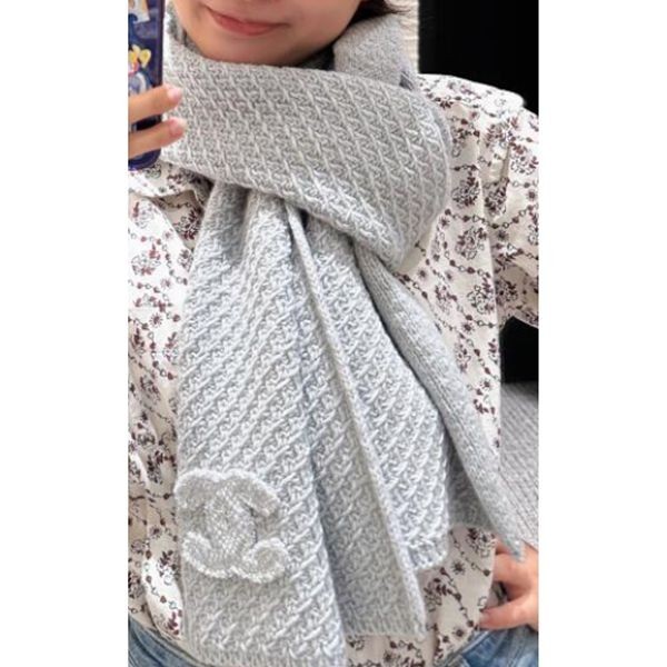 2024ブランドシャネル マフラー 偽物カシミヤ＆ニット帽 24-25aw 08036