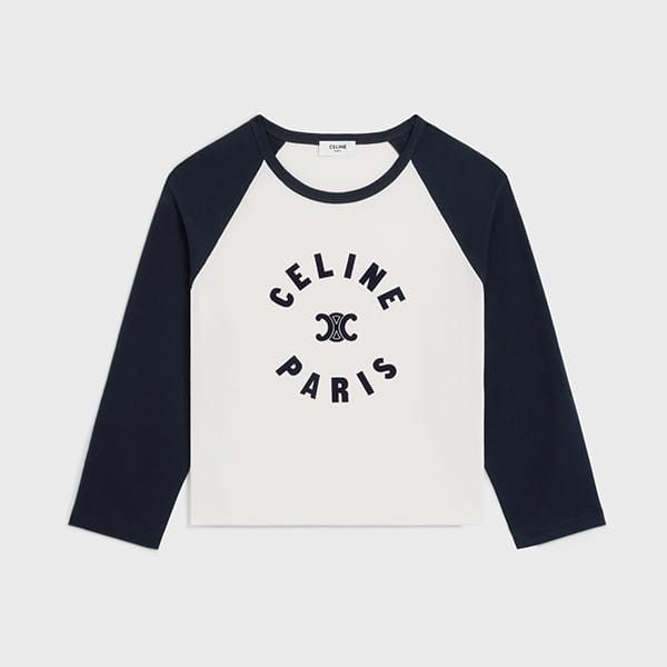 セリーヌ トリオンフ コットンジャージー Tシャツ 偽物 2X89N507Z.02XM