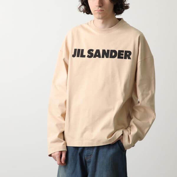 ジルサンダー Tシャツ 偽物 J22GC0136 J20215 長袖 ロンT ロゴT 3色