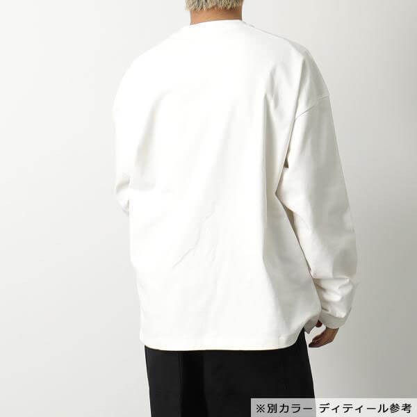ジルサンダー Tシャツ 偽物 J22GC0136 J20215 長袖 ロンT ロゴT 3色