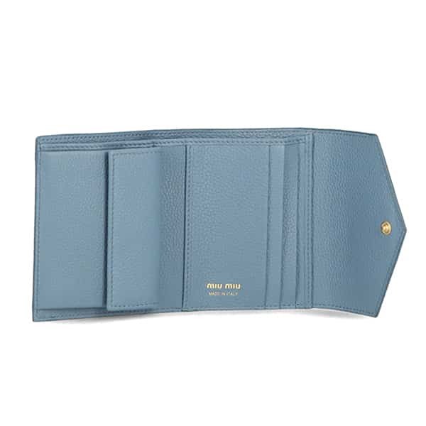 ミュウミュウ ヴィッテロダイノ 折り財布 n級品 5mh040