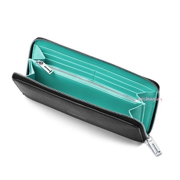 【ティファニー 長財布 偽物】上質レザー製♪ large zip wallet ★  69345425