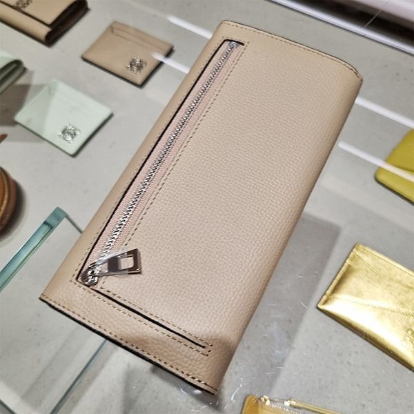 ロエベ アナグラム パチモン フラップ 長財布☆c821acwx01