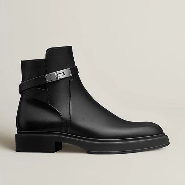 エルメス veo カーフスキン アンクルブーツ コピー h192560zh02430