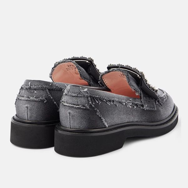 【ロジェヴィヴィエ パチモン】viv rangers loafers in denim ローファー rvw5483