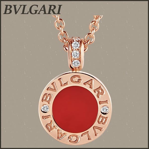 ブルガリ ブルガリブルガリ 偽物 ネックレス ピンクゴールド 18K 352883