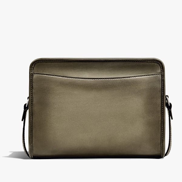 ベルルッティ 偽物 シンプル☆Journalier レザー メッセンジャーバッグ JOURNALIER-V3