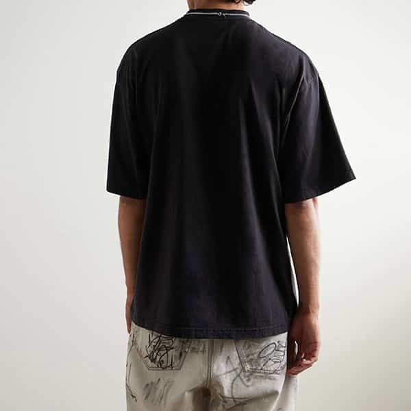 バレンシアガ コットンジャージー オーバーサイズ tシャツ 764235trvc29059