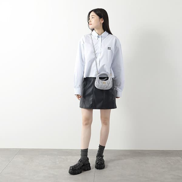ミュウミュウ バッグ n級品 ワンダー matelasse マテラッセ 5bp078 n88