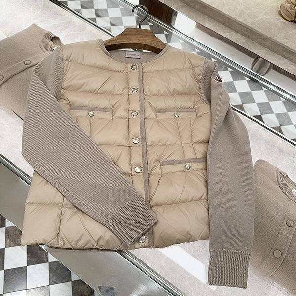 モンクレール カーディガン 偽物 padded wool cardigan☆j20939b0