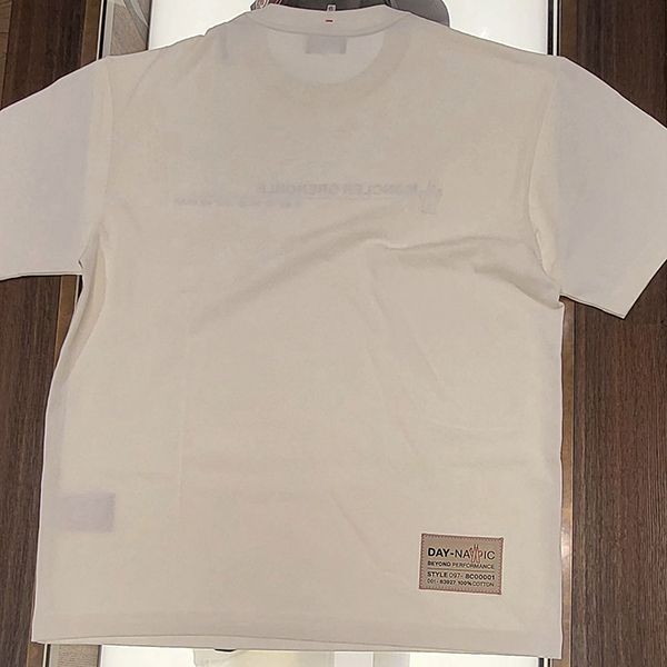 モンクレール grenoble 偽物 ラバー加工レタリングtシャツ【各色】j20978c