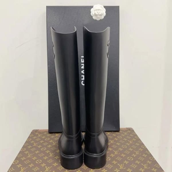 限定希少☆シャネル トーンオントーン cc ロングブーツ コピー g45433 b15283 94305