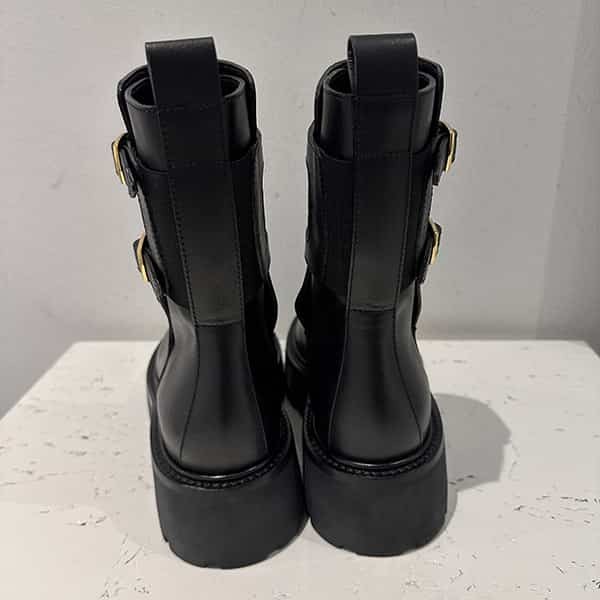 大人気★即完売必至セリーヌ バルキー ミディアム ブーツ n級品 カーフスキン 346513607c