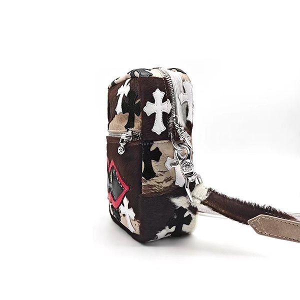 入手困難品！クロムハーツ matty boy 偽物 クロスパッチ ショルダーバッグ ch102319
