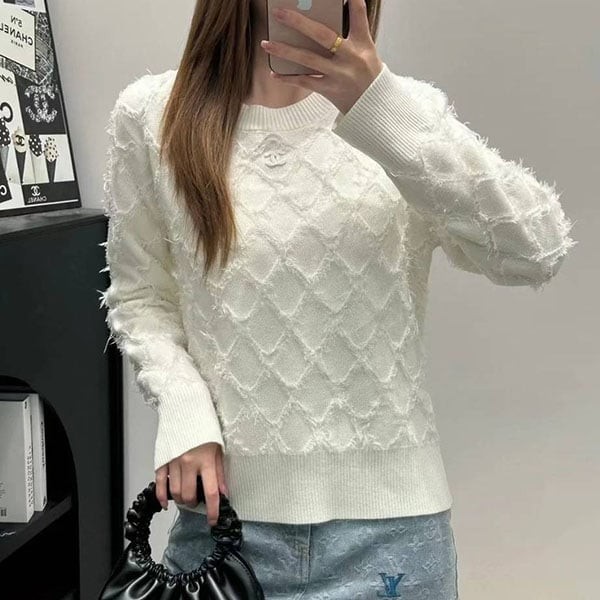 シャネル マットラッセ カシミアニット n級品 p78371 k11253 nzl51