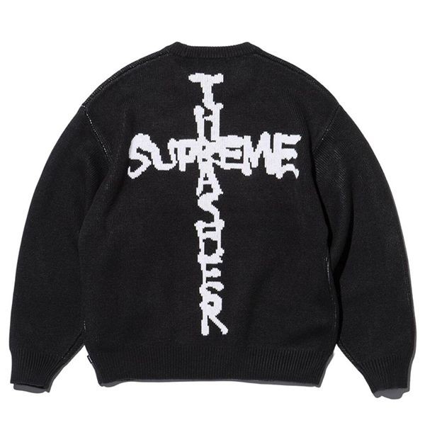 口コミで高評価！【シュプリーム thrasher 偽物】neckface コラボ クロスロゴ セーター st1105