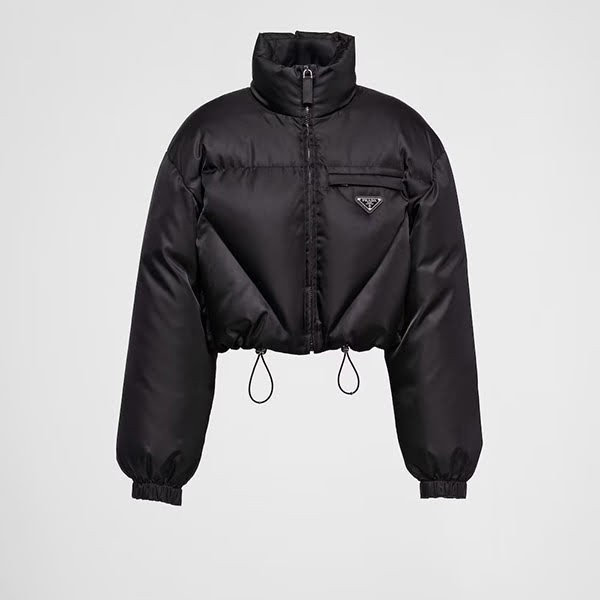 人気No1★プラダ re-nylon gabardine downショートダウンジャケット 291953_1wq8_f0002
