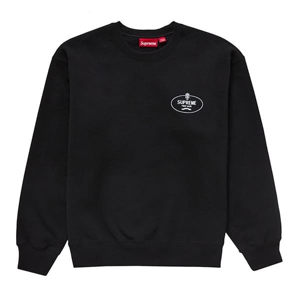 シュプリーム 偽物 Crest クレスト クルーネック スウェットシャツ 6色 spm215444
