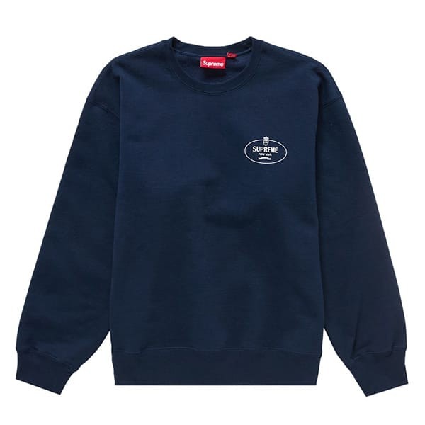 シュプリーム 偽物 Crest クレスト クルーネック スウェットシャツ 6色 spm215444
