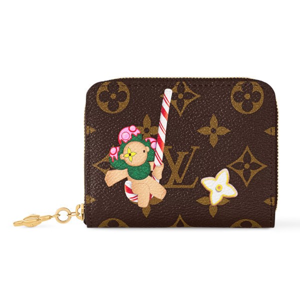 クリスマス限定 ルイヴィトン☆ジッピーコインパース 偽物 ビビアンヌ M12210