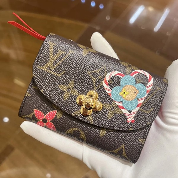 クリスマス限定★ルイヴィトン コインケース 偽物 ビビアンヌコラボ 2色 M12220