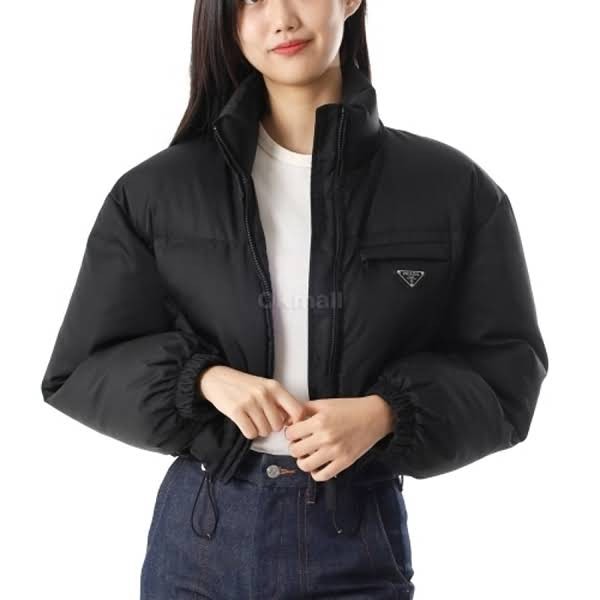 人気No1★プラダ re-nylon gabardine downショートダウンジャケット 291953_1wq8_f0002