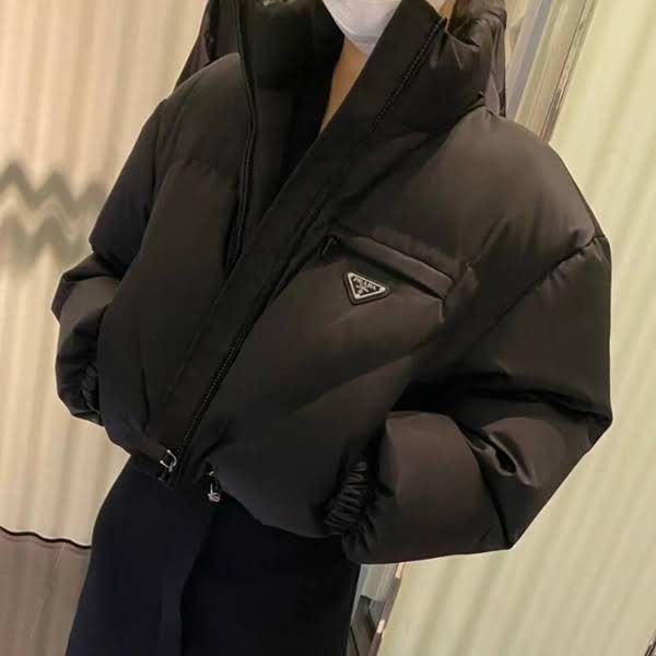 人気No1★プラダ re-nylon gabardine downショートダウンジャケット 291953_1wq8_f0002