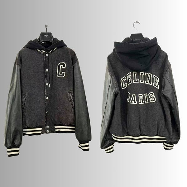 セリーヌ フード付き テディジャケット 偽物 2q937947f 38ch
