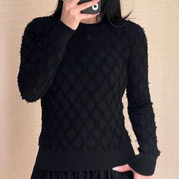 シャネル マットラッセ カシミアニット n級品 p78371 k11253 nzl51