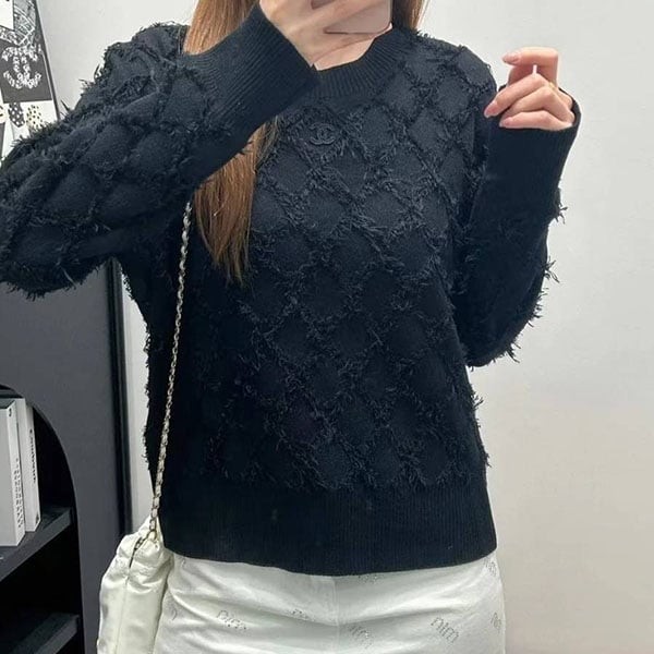 シャネル マットラッセ カシミアニット n級品 p78371 k11253 nzl51