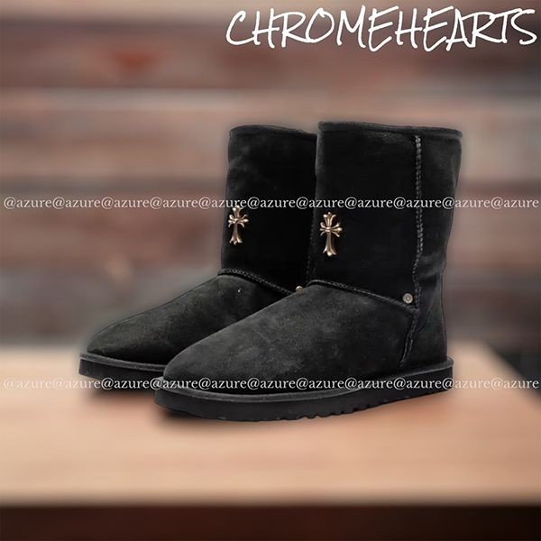 クロムハーツ ugg ムートンブーツ 偽物◆chクロス♪uggコラボ ムートンブーツ♪11201