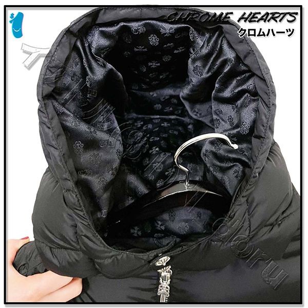 新作で超限定+クロムハーツ ダウン ジャケット 偽物+ HALF DAGGER ZIP JACKET 12186