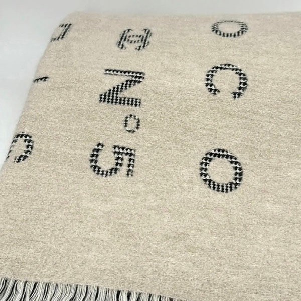 【24B◆寒い日もお洒落に♪】CHANEL CCロゴ ストール マフラー