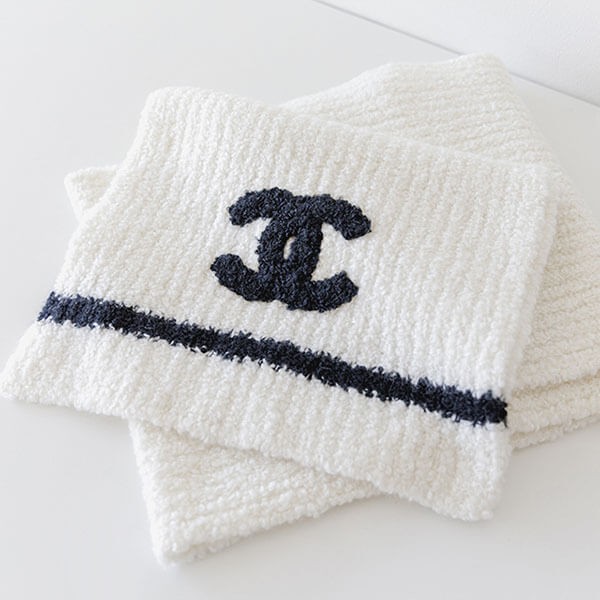 冬に大活躍♪シャネル カシミア CCロゴ マフラー Chanel CC logo muffler