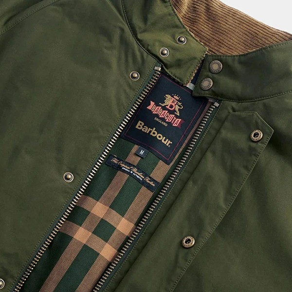 バブアー コピー バラクータ ビデイル ノンワックス OS BEDALE 2色 bb20001