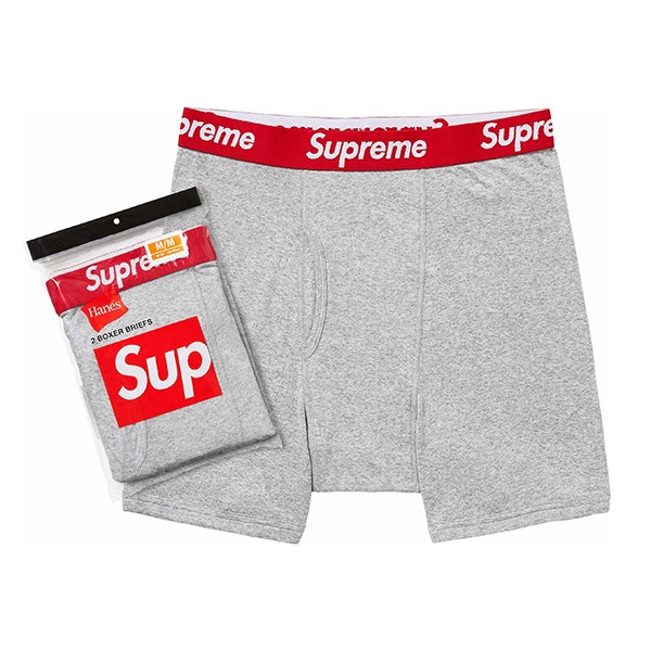 supreme ボクサー パンツ 偽物 ヘインズ ボクサーブリーフ 2パック spm223131