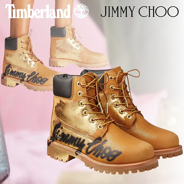 ジミーチュウ Timberland コピー グラフィティ ヌバックアンクルブーツ tmi0005