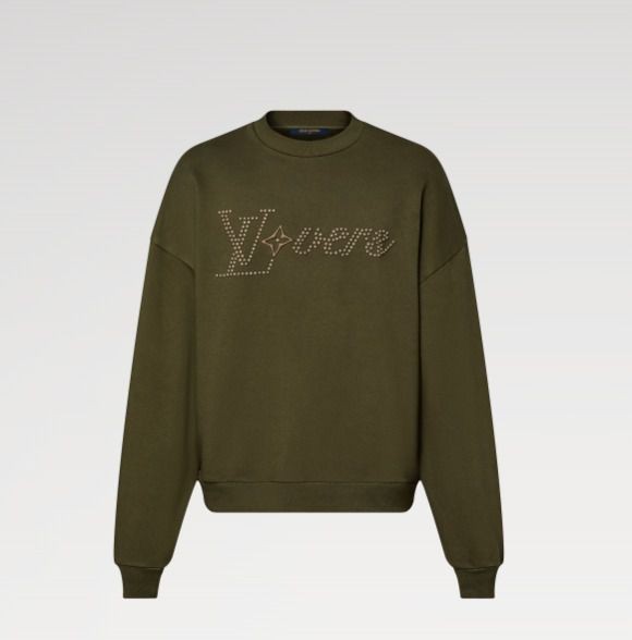 【スタッズで差をつける】ルイヴィトン★cotton スウェット 偽物 1afjh8