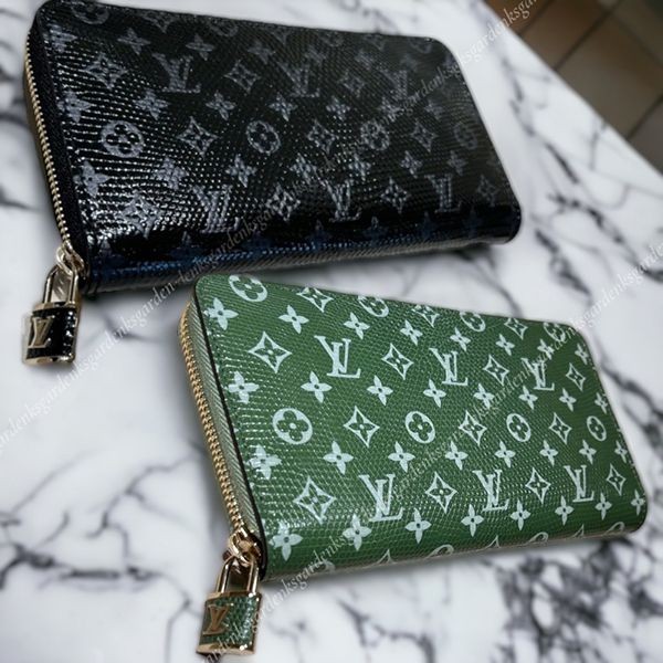 ルイヴィトン lv リザード ジッピーウォレット 偽物 南京錠付き n96955
