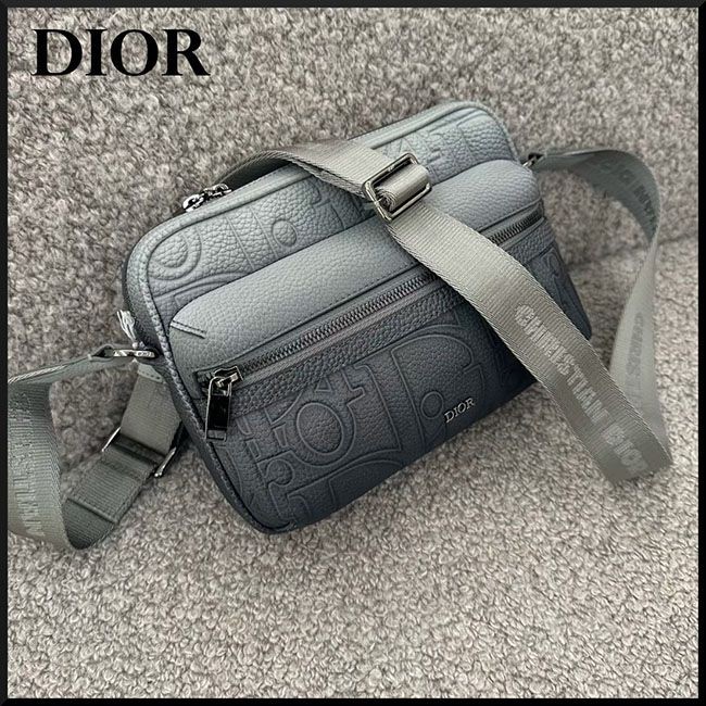 超人気☆ディオール ジップメッセンジャーバッグ 1ESPO340DLG_H869