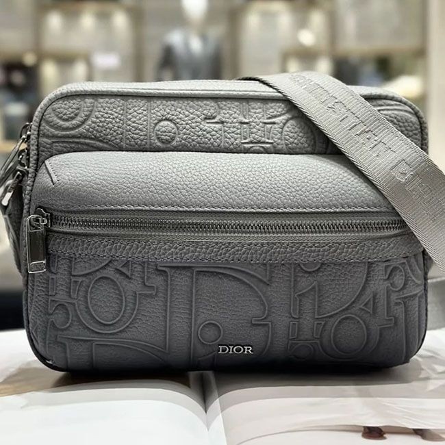 超人気☆ディオール ジップメッセンジャーバッグ 1ESPO340DLG_H869