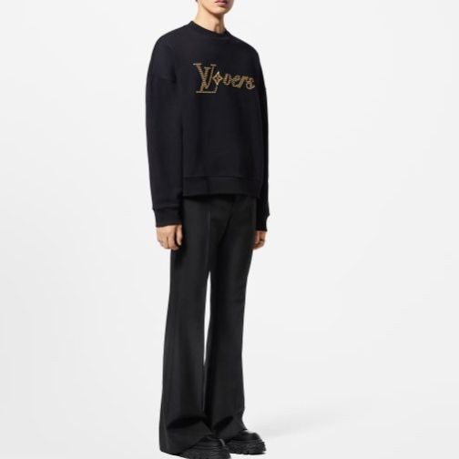 【スタッズで差をつける】ルイヴィトン★cotton スウェット 偽物 1afjh8